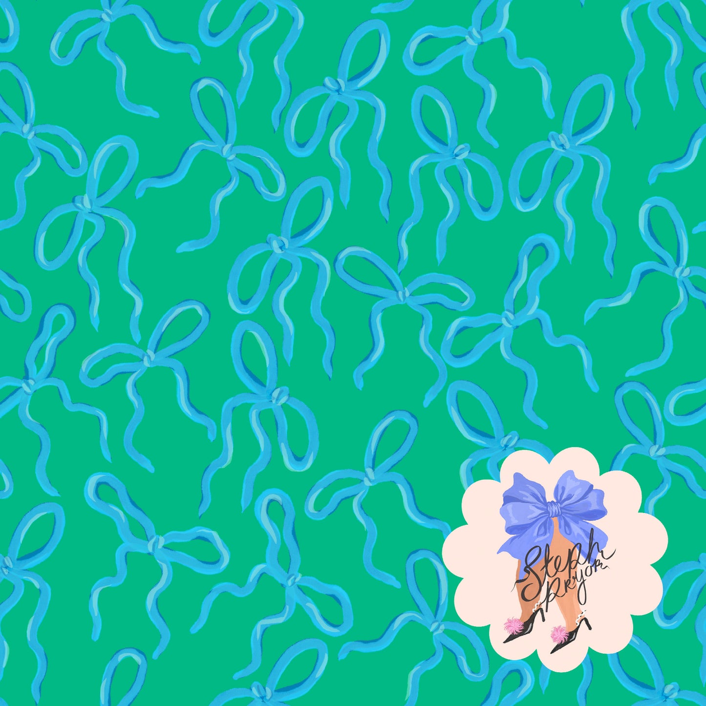 Bow Frills (Blue)