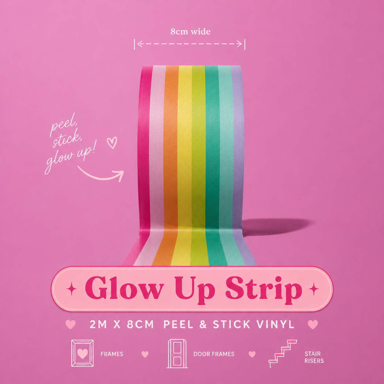 Rainbow Haze - Glow Up Strip