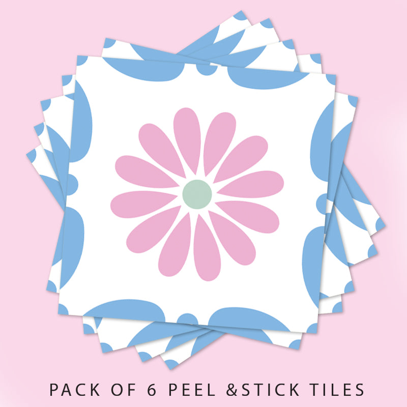 Tiles: Moroccan Daisy (Pink)