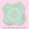 Tiles: Le Petit Biscuit (Sage)