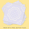 Tiles: Le Petit Biscuit (Lilac)