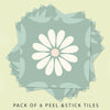 Tiles: Moroccan Daisy (Sage)