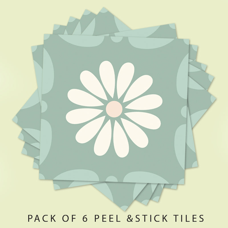 Tiles: Moroccan Daisy (Sage)