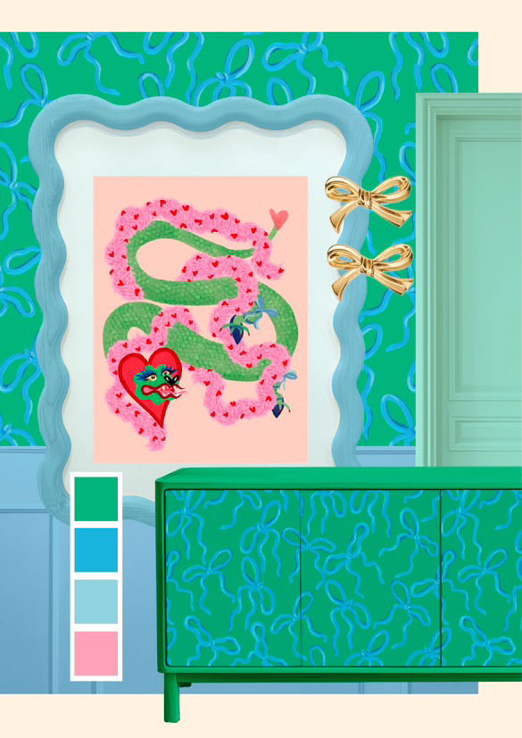Bow Frills (Green)