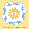Tiles: Moroccan Daisy (Yellow)