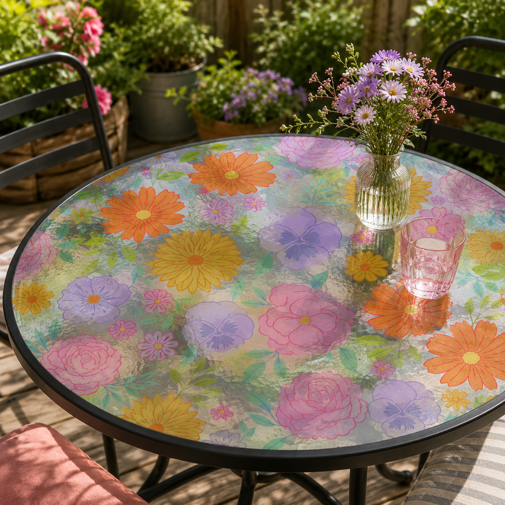 Petal Haze | Frosted Window Vinyl