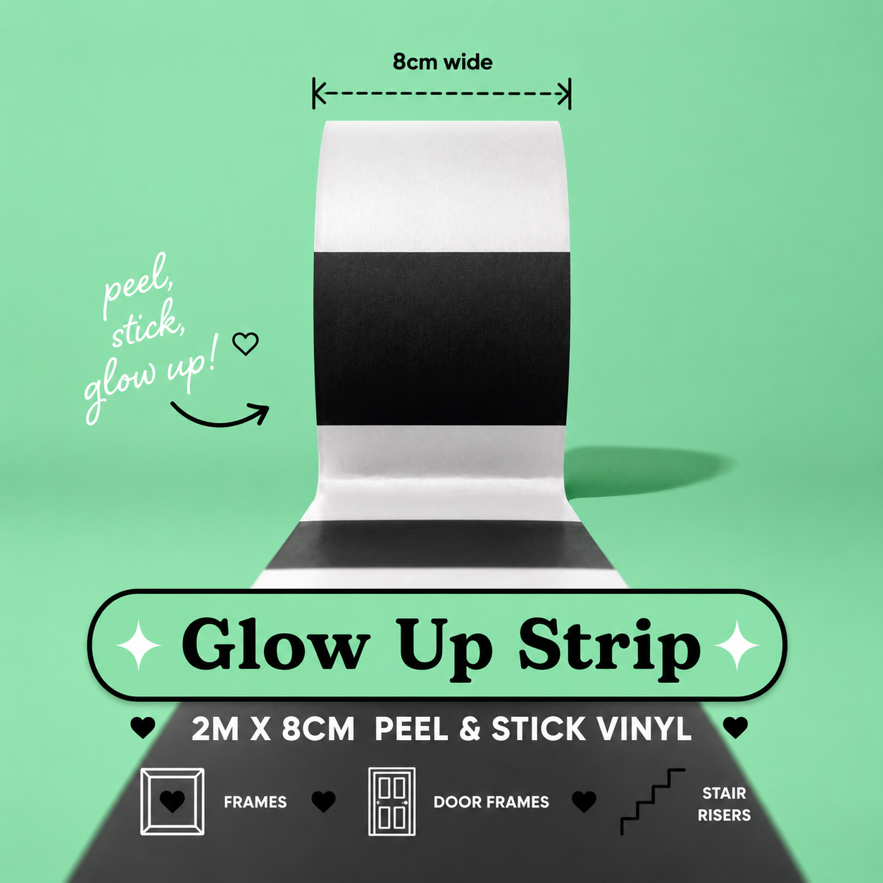 Designer Stripe - Glow Up Strip