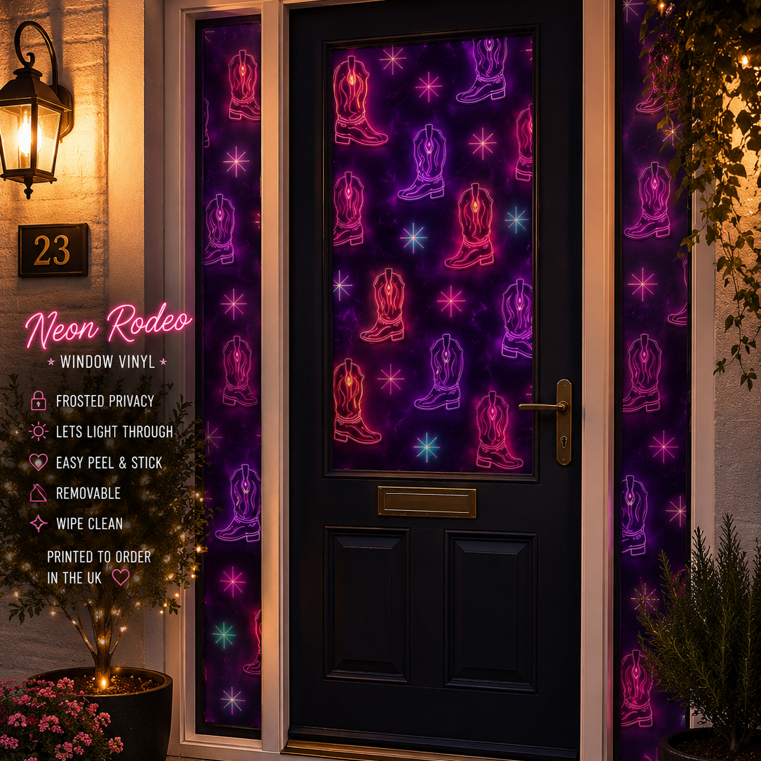 Neon Rodeo | Frosted Window Vinyl