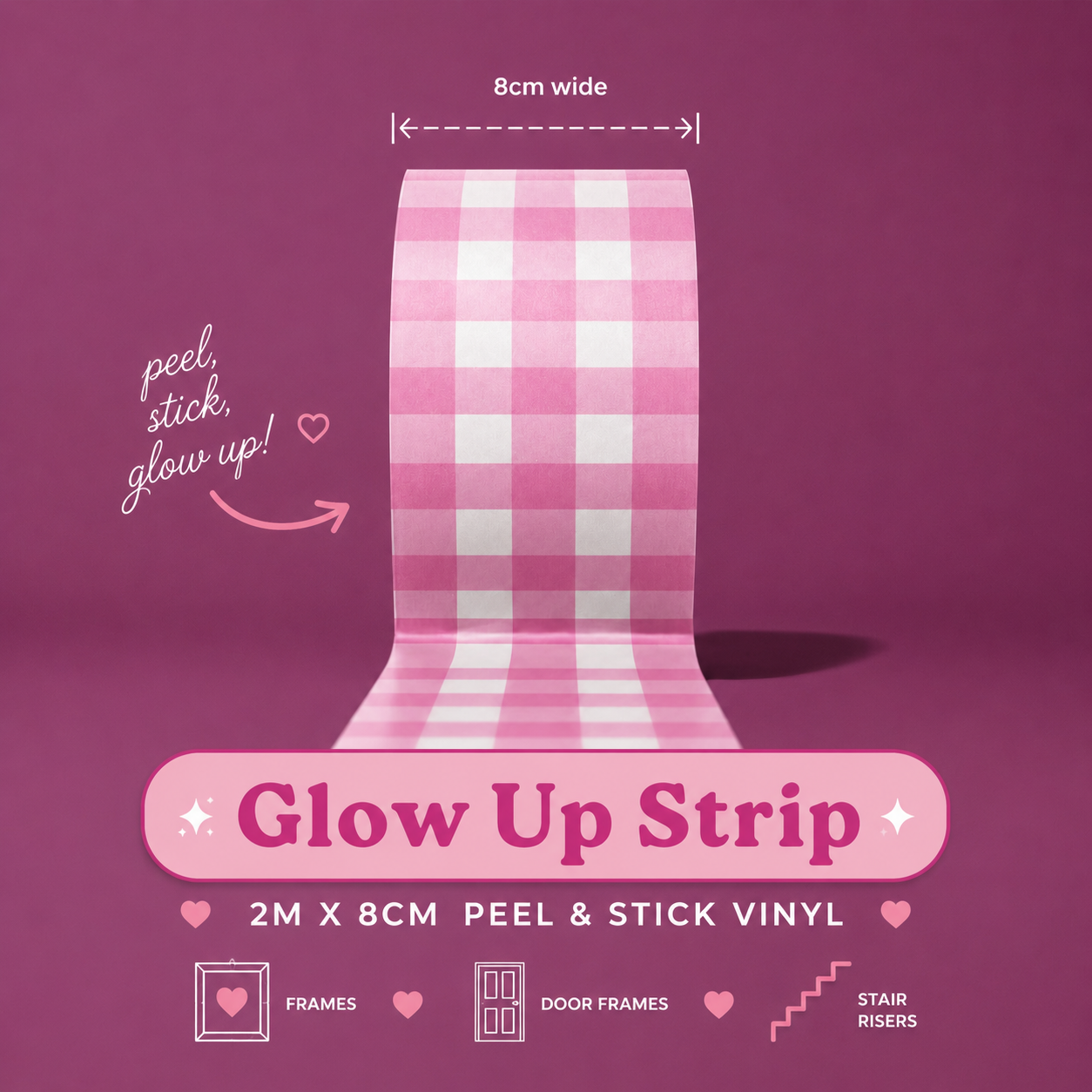 Pink Picnic - Glow Up Strip