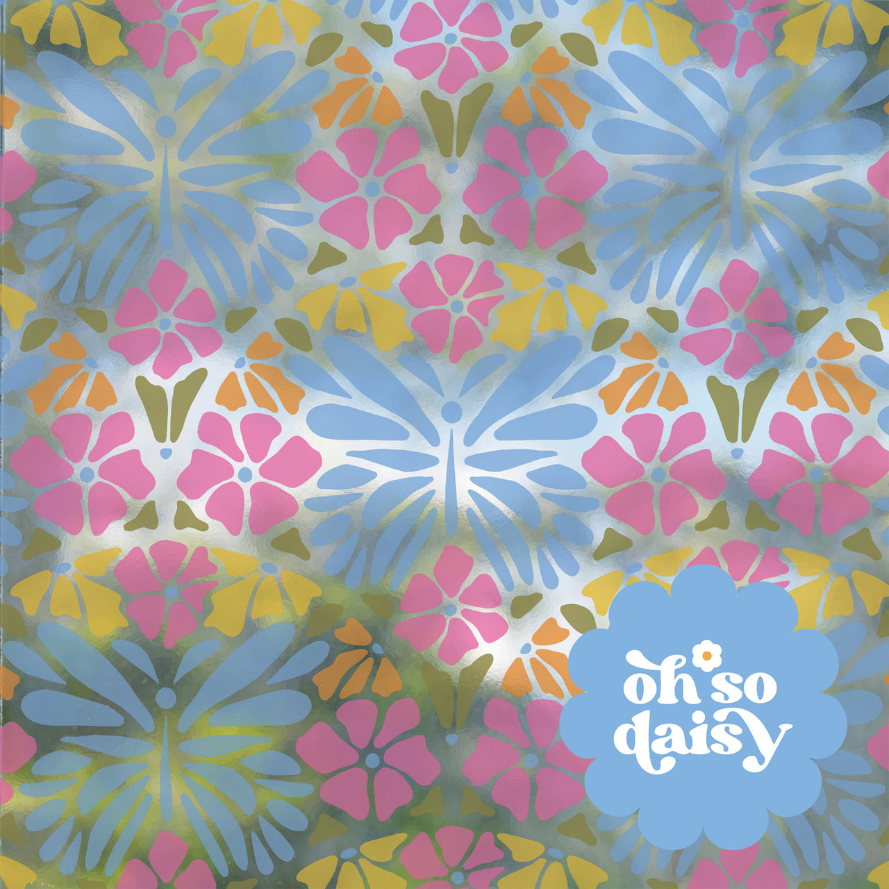 Butterfly Daze - Pastel Pop | Frosted Window Vinyl