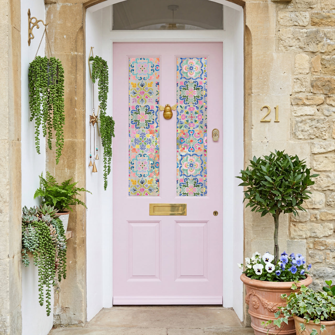 Caletta Mosaic | Frosted Window Vinyl
