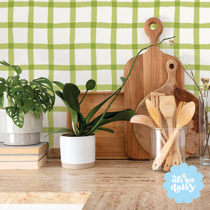 Cottage Gingham (Green)