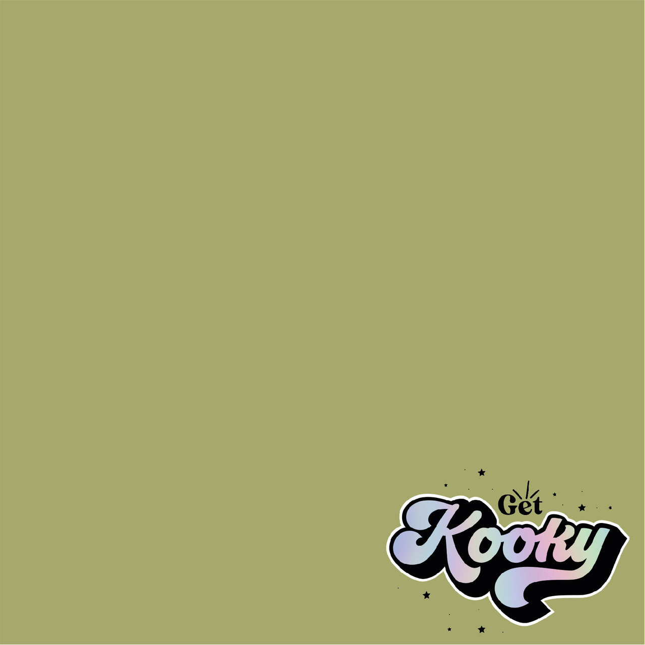 Block Olive Green (60cm x 78cm)