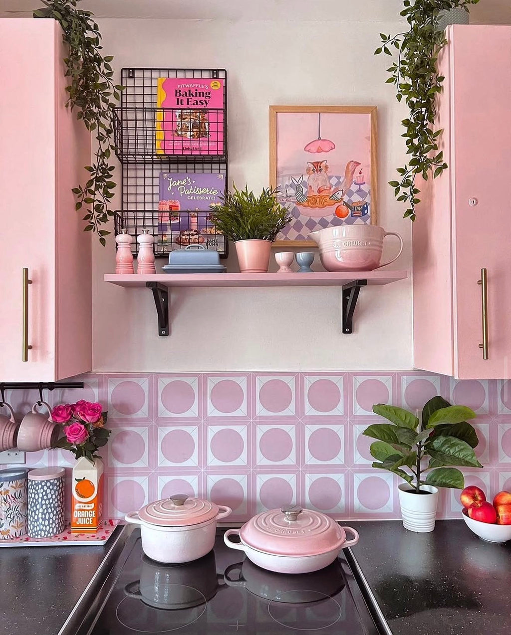 Circle Tiles (Pink)
