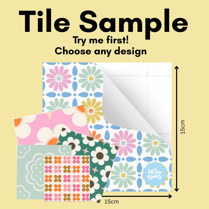 Try a Sample Tile - Peel & Stick Tester
