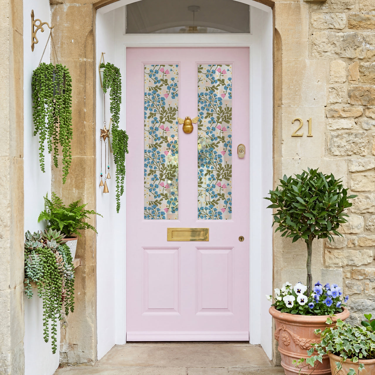 Petal Picnic | Frosted Window Vinyl