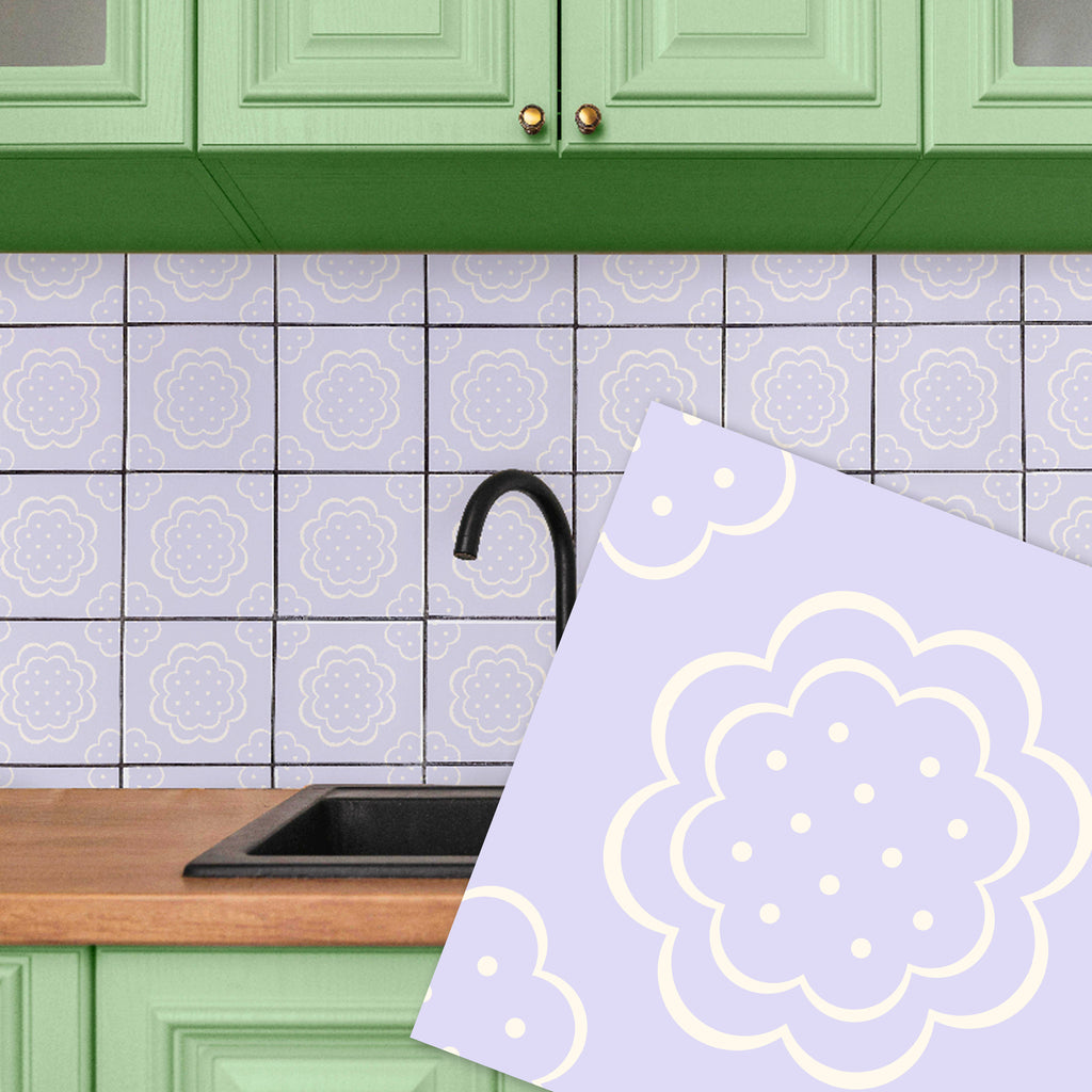 Tiles: Le Petit Biscuit (Lilac)
