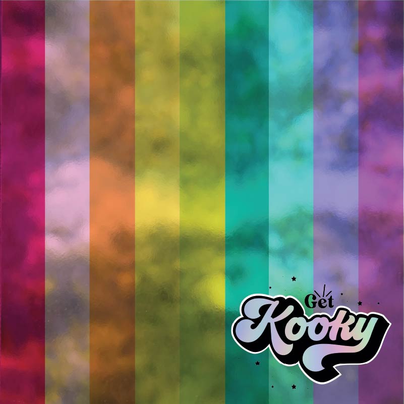 Rainbow Haze | Frosted Window Vinyl