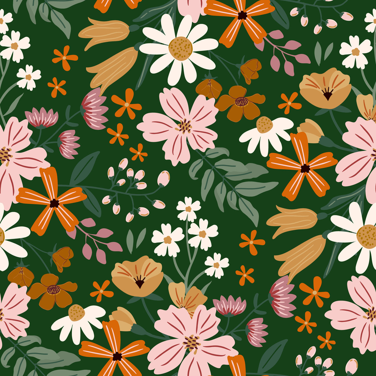 Wild Garden After Dark