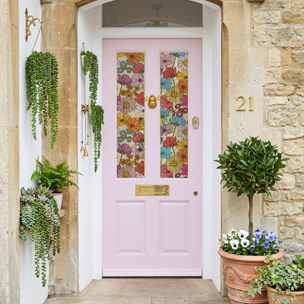 Wildflower About You | Frosted Window Vinyl