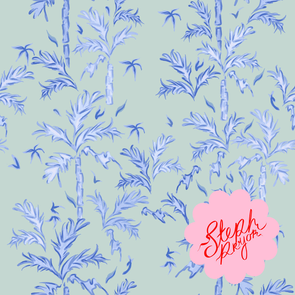 Wild Bamboo (Blue)