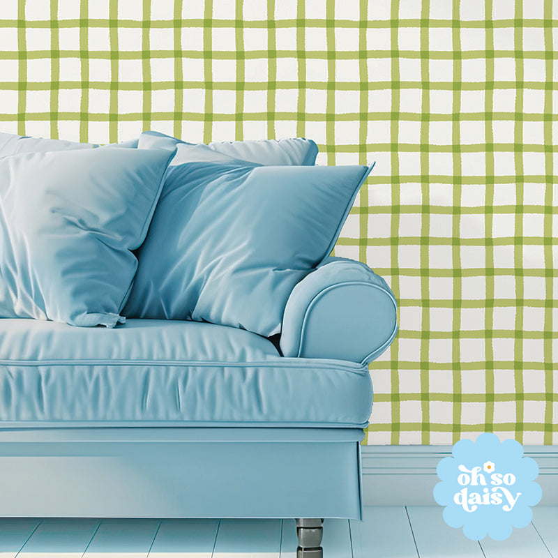 Cottage Gingham (Green)