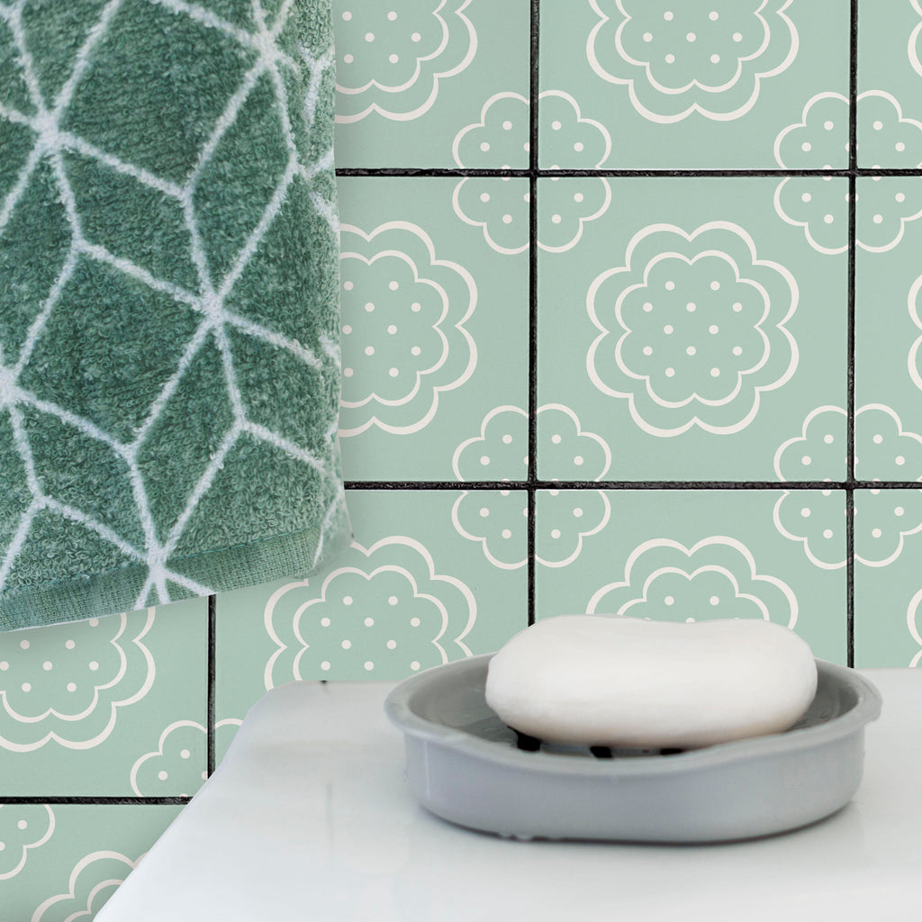Tiles: Le Petit Biscuit (Sage)