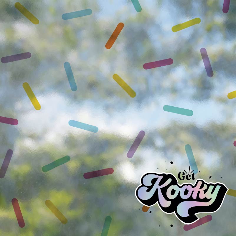 Life is Better with Sprinkles | Frosted Window Vinyl