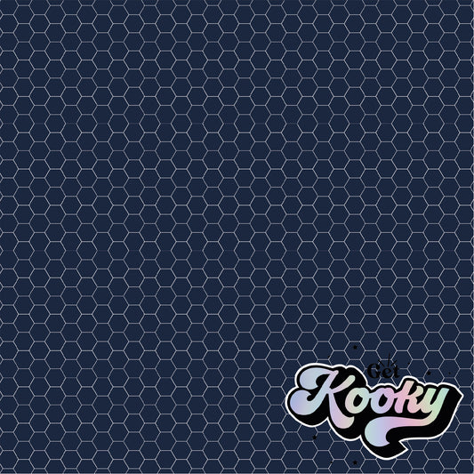 Hex Me Up (Small Tile Navy)