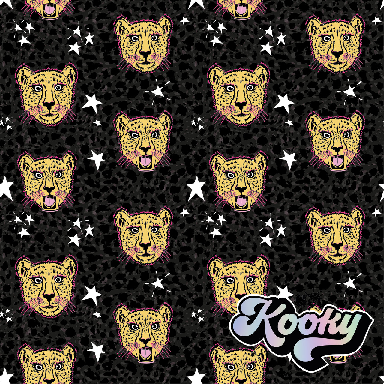Cheeky Cheetah (Black)